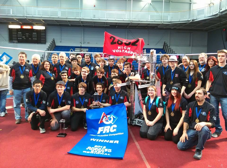 the 2015 high voltage robotics team ward sponsors